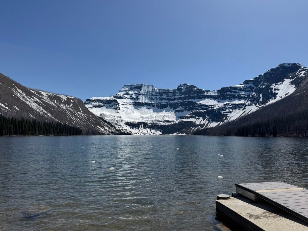 Cameron Lake in Waterton Lakes National Park