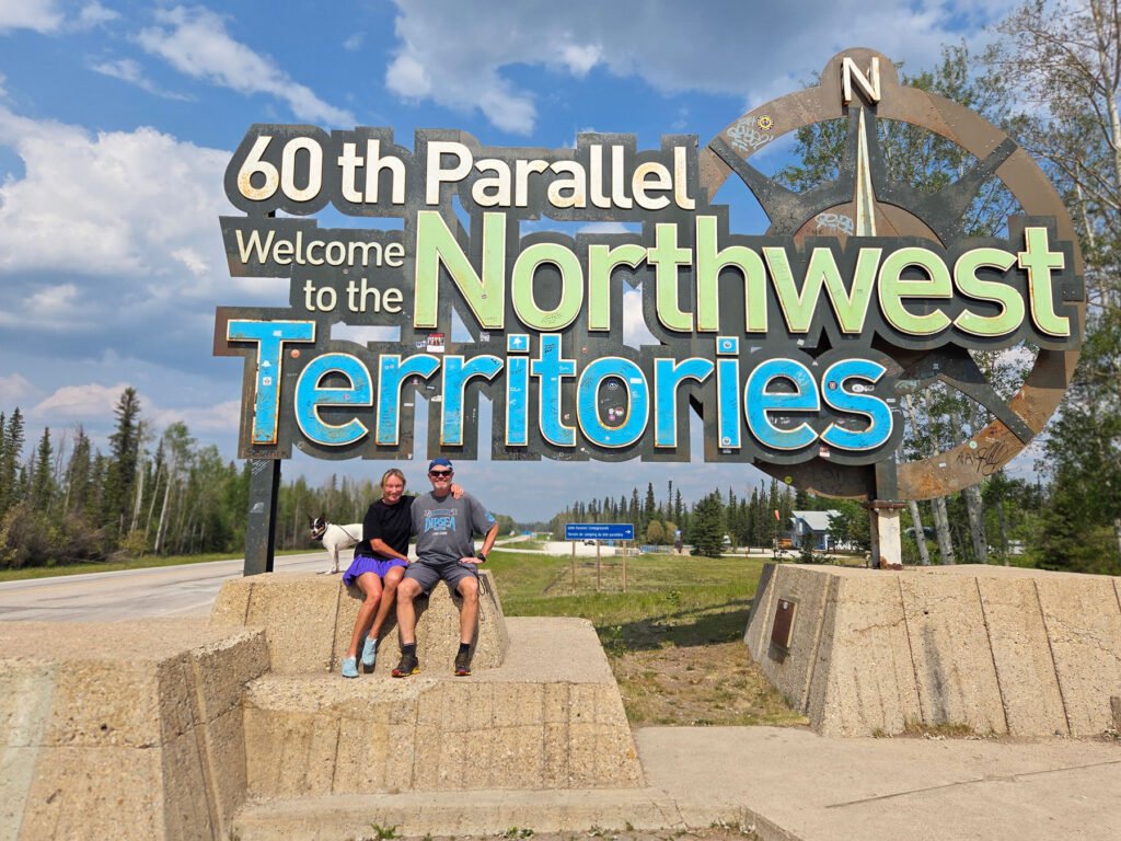 At the 60th parallel