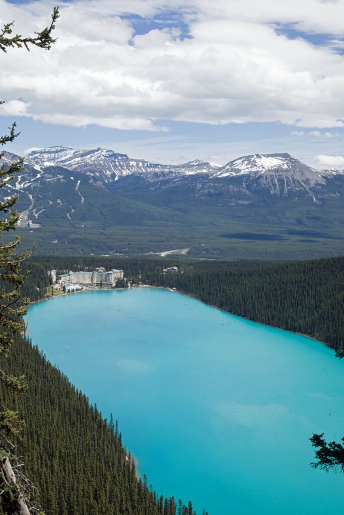 Hiking at Lake Louise