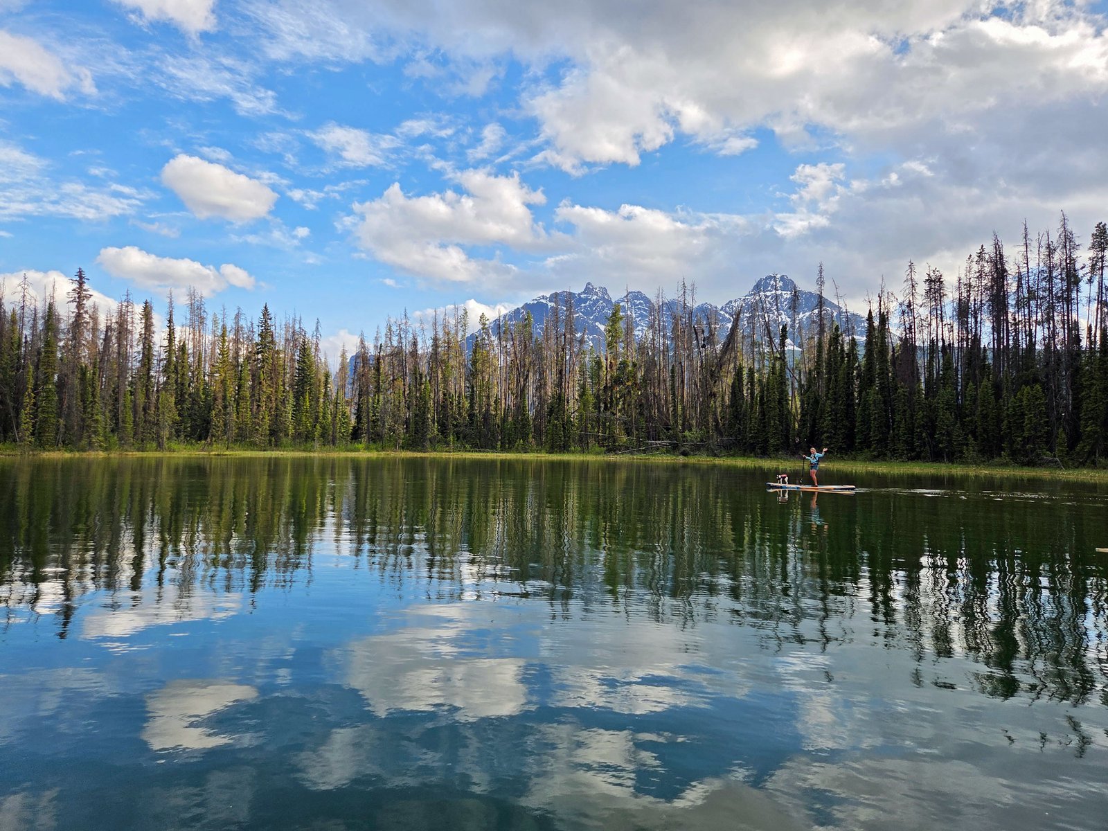 Lori and Maddie on Honeymoon Lake