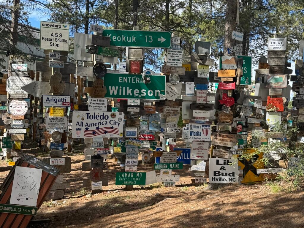 Signpost Forest