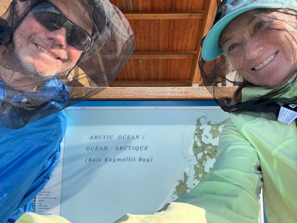 We made it!  The Arctic Ocean!