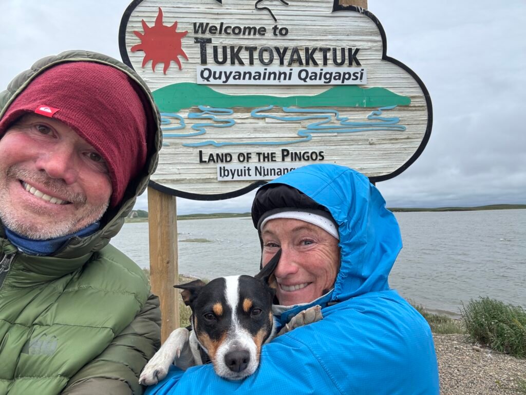 We made it to Tuktoyaktuk!