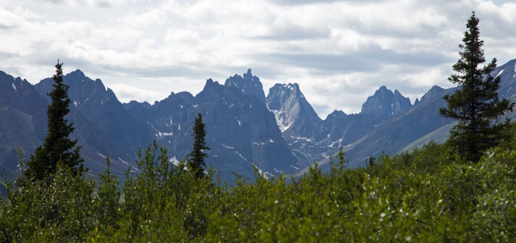 The Tombstone on the Dempster Hwy