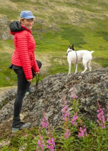 Lori and Maddie at Thompson Pass