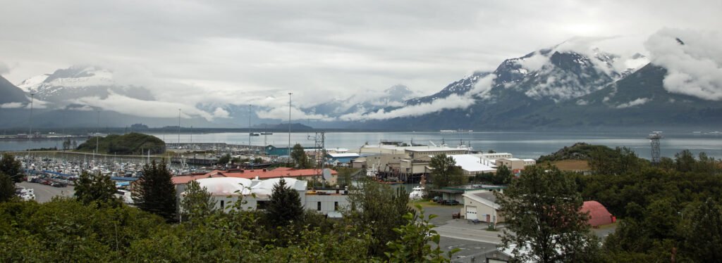 Rainy day in Valdez