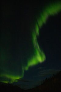 Northern Lights at Yukon's Lake Creek CG