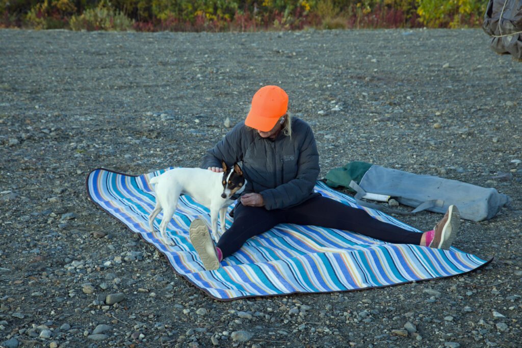 Lori and Maddie Stretching
